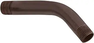 Moen Oil Rubbed Bronze Nickel 8-Inch Standard Shower Arm with 1/2-Inch Universal Threads, 123815ORB