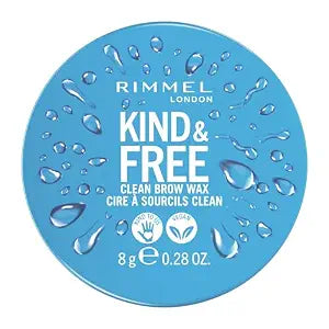Rimmel London Kind & Free, Clear, Brow Wax, Easy to Apply, Long-Lasting Hold, No Flaking, No Residue, Lifted Brows, 0.28oz