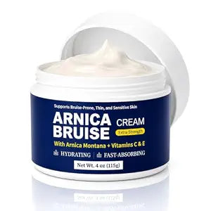 Extra Strength Arnica Bruise Cream, 4 oz, for Sensitive Skin