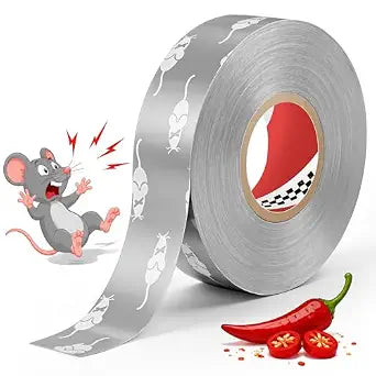 Professional Grade Rodent Tape, Japanese Engineered OEM 4019-2317 Anti Chew Deterrent Tape for Automotive, Marine & Industrial Engine Wire Harness Protection, 3/4 in x 65 ft