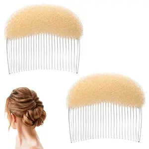 2Pcs Hair Bumps for Volume Insert, Ymapinc Beige Hair Sponge for Women