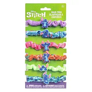Stitch Hair Scrunchie Set, 6-Piece, Ages 3+