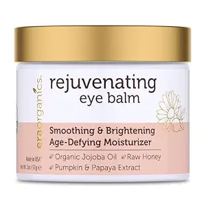 USDA Organic Eye Moisturizer Cream - Under Eye Balm for Puffiness & Lines