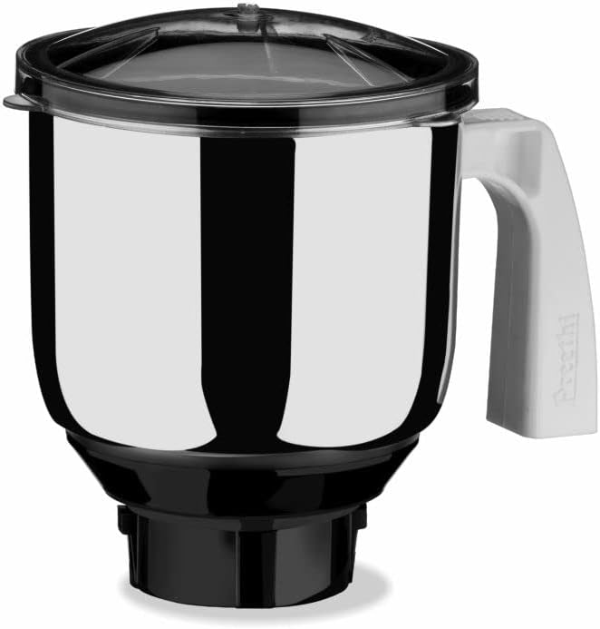 Preethi Mixer Grinder Jar MGA-511 1.25-Litre Jar (Steel/Transparent)