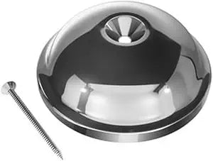PROFLO 5-1/4 in. ABS Dome Cleanout Access Cover in Polished Chrome