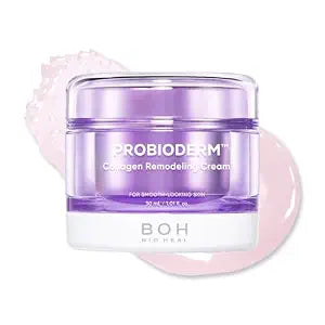 BIOHEAL BOH Probioderm��� Collagen Remodeling Cream 1.01 fl oz (30 ml) | Pore Tightening Cream with 150,000 Collagen Capsules for Firmness & Smooth Texture | Lightweight Moisturizer for Flawless Skin