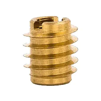 E-Z LOK Knife Thread Insert for Hard Wood, 8-32, 0.375 in, 25 ct