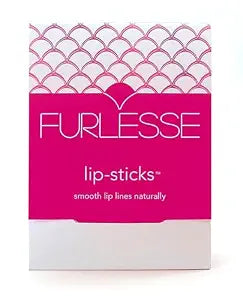 Furlesse Lip-Sticks Wrinkle Patches, Overnight Anti-Wrinkle Patches for Smile Lines, Fine Lines, and Expression Lines, Non-invasive Lip Patches, Anti-aging Skincare, 120 Patches, 30-Day Use