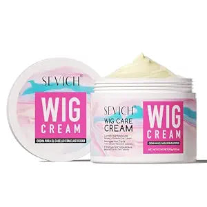 SEVICH Wig Care Cream,Intense Hydration & Frizz Control for Synthetic,Lace Wigs,Smooths,Softens,Luxurious Scent,No Rinse,Non-Greasy Texture,100g