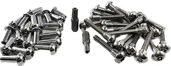 Harris Hardware 90203 Steel Torx T27 Security Fasteners for 1.25" Panels