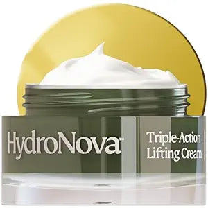 HYDRONOVA Anti-Aging Moisturizer Face Cream and Tighten and Lift Neck Cream - Facial Moisturizer for Women - Skin-Firming Wrinkle Formula with Retinol - PM Moisturizer for Face, Neck and Décolleté