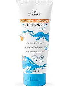 TRIHARD Kids Swim Face and Body Wash, Gentle Chlorine Cleanser