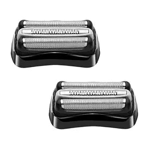 2 Pack Series 3 32B Replacement Shaver Head Compatible with Braun S3