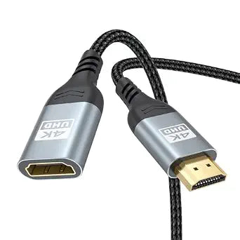 4K HDMI Extender Cable 3FT HDMI Extension, Male to Female Adapter