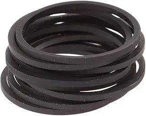 10 Pcs Black Disk Drive Rubber Belt Replacement for Xbox 360, Replacement Belt Kit for Rock for Tumblers, Humidifier Parts and Accessories