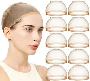 Teenitor HD Wig Cap, 20pcs Wig Cap Ultra Thin Wig Caps for Women, Wig Caps for Women HD Lace Front, Stocking Caps Nude