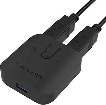 SABRENT USB 3.0 Sharing Switch for Multiple Computers, LED (USB-SW30)