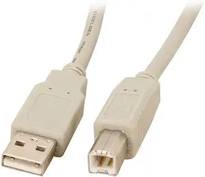 StarTech 6ft Beige USB 2.0 USB-A to USB-B Printer Cable - M/M (USBFAB-6)