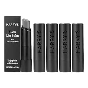 Harry's Black Lip Balm for Men - 5 Pack