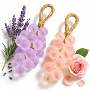 2 Pack Grape Soap, Purple & Pink