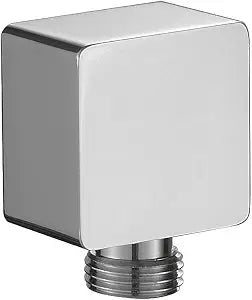 Faucet Wall Supply Elbow Drop Ell for Hand Held Shower Hose,Wall Union Water Supply for Handheld Shower Head,Shower System Wall Elbow Hand Replacement Parts,Tub Hose Adapter Attachment,Chrome
