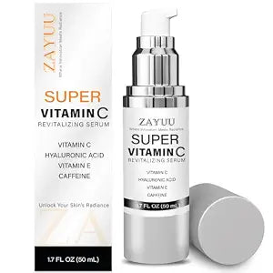 Super Vitamin C Face Serum for Mature Skin: Anti-Aging, Dark Spots 1.7oz
