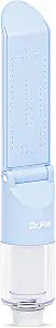 Dr.Piel Travel Handheld Shower Head with Filter (Sky Blue)  Lightweight Portable Showerhead, Universal G1/2 Connection, Easy Installation for Travel