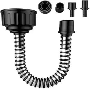AC Drain Line CleanerAC Drain Line Cleaner Adapter Evacuates & AC Drain Line Unclogger Tool,HVAC to PVC AC Drain Line Cleaner Tool,Universal Fit AC Drain Line Unclogger,AC Drain Line Cleaning Tool