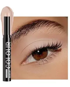 Nude Beige Color Matte Cream Eyeshadow Stick, Cream Smooth Eye Shadow Stick