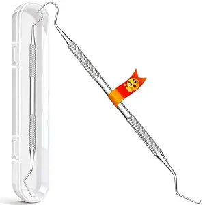 G.CATACC Metal Dental Pick Tooth Scraper Plaque Tartar Remover Tool