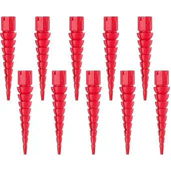 10 Pcs Wood Anchor, Fix Stripped Wood Screw Holes, Red