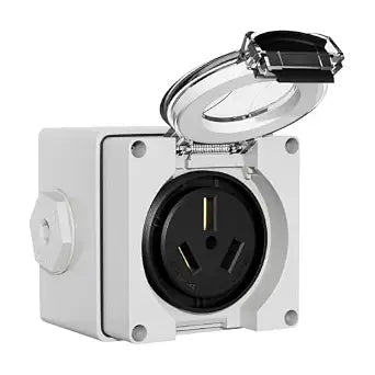 NEMA 10-50R Power Outlet Box 50A 125/250V ETL Listed