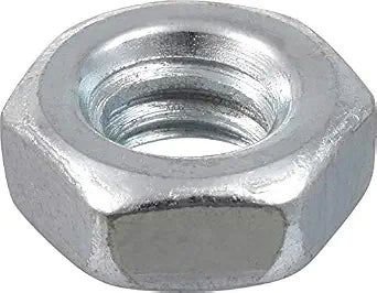 Hillman Zinc-Plated Carbon Steel Coarse Thread Finished Hex Nuts 1/4-20