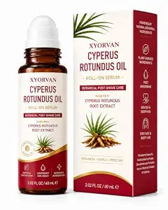 Cyperus Rotundus Oil for Hair Removal Care, Roll-On Serum, 2 Fl Oz