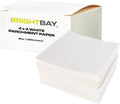 4x4 Inch Parchment Paper Squares - White (1000 Sheets), Precut, Non-stick Single Serving Size for Baking, Cooking, Air Frying, and More