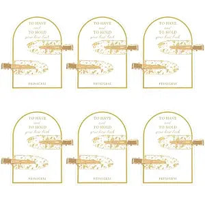 No Bend Glitter Hair Clips - Creaseless Setting Clips for Bridesmaid Gift, Proposal Box, Makeup Styling, and Sectioning