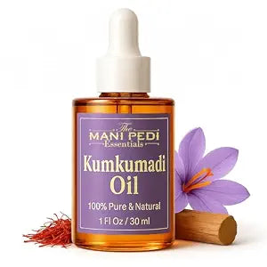 TMPE Kumkumadi Oil for Face, Ayurvedic Saffron, Sandalwood, Herbs, 1 Fl Oz