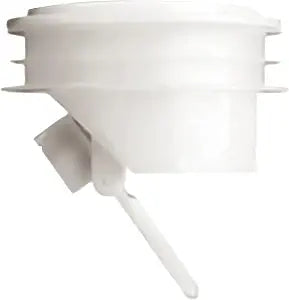 White Drainage Backflow Preventer Valve,Odor Proof Shower Floor Stopper One Way Drain Valve Sewer Core Drainage Insert Plug Drain Strainer for Bathroom Kitchen Sink and Bathtub Accessories