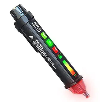 Zoyi DB02 AC Voltage Detector - Non-Contact Voltage Tester Pen with Break-Point Testing, Dual-Range 12V-1000V/48V-1000V,Electrical Tester Temperature Tester for Home, Electricians & DIY Enthusiasts