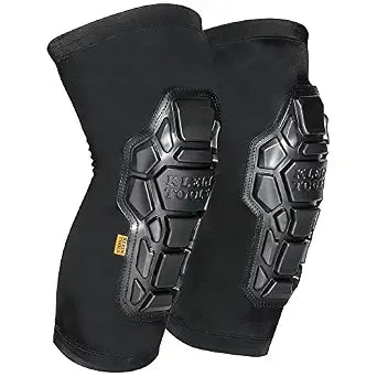 Klein Tools 60511 Knee Pad, Heavy-Duty Padded Knee Sleeves, M/L