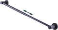 10"-18" Adjustable Magnetic Towel Bar for Fridge, Rod for Chart Whiteboard