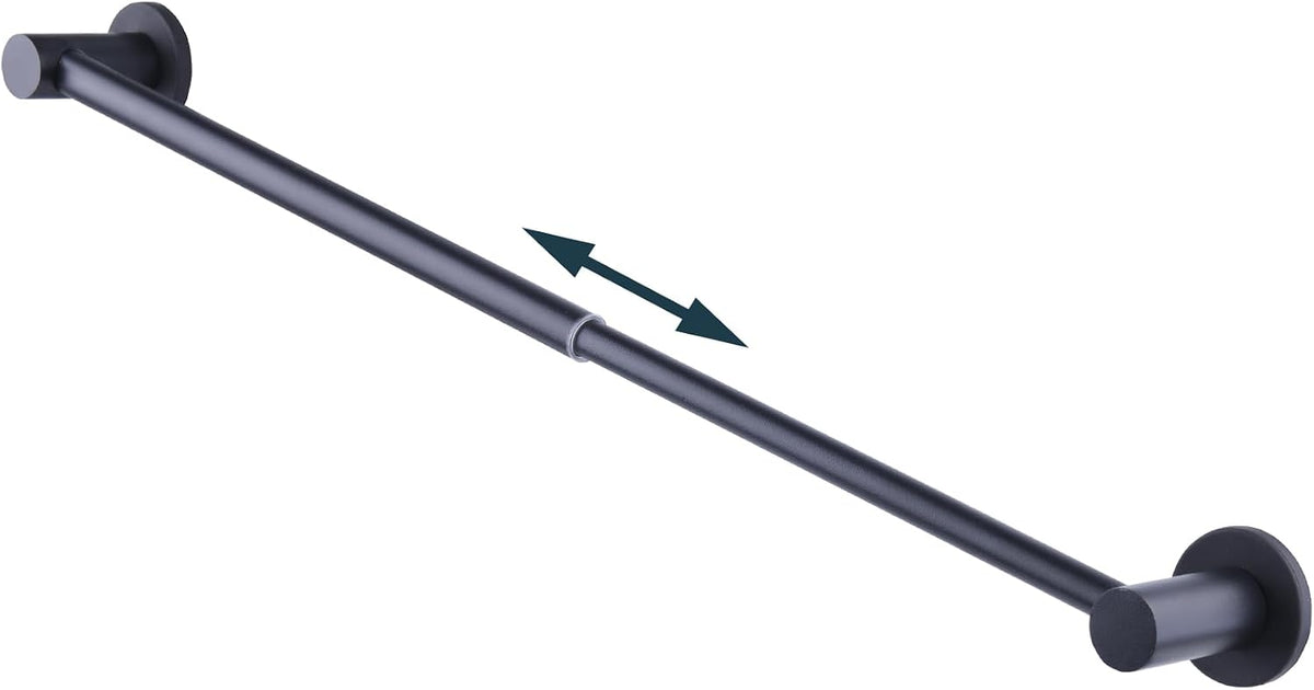 10"-18" Adjustable Magnetic Towel Bar for Fridge, Rod for Chart Whiteboard
