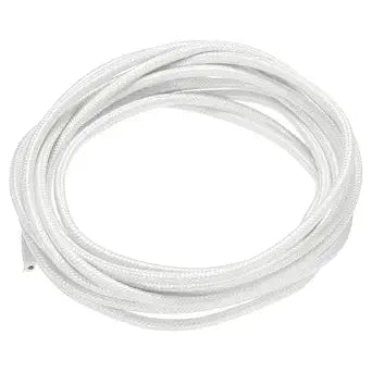 MECCANIXITY 3 Meter/9.8ft 14AWG Flexible Silicone High Temp Wire Cable -60 to 300 Degree Celsius Insulated Resistant Electrical Cable for Industry, White