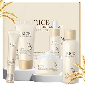 LAIKOU Skin Care Set, Korean Skin Care - Korean Beauty for Women - 5pcs