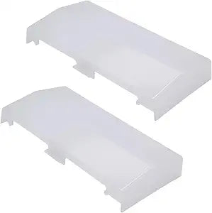 89108000 Bathroom Vent Fan Light Lens Cover Replacement for Broan Nutone Bathroom Vent Fan Light Lens Cover 763RLN 769RF VF705RCN VF707RCN 770F (2 Pack)