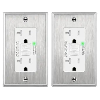 TG GFCI Outlet 20 Amp, Electrical Tamper-Resistant Receptacle, Self-Test