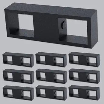 10 Pack Handle Tie for Joining 2 Single Pole 1" Replacement for Square D Schneider Electric Breakers Common Trip CHOM Squared HOMT HT Circuit Breaker