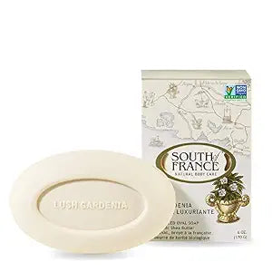South Of France, Soap Bar Lush Gardenia, 6 Ounce