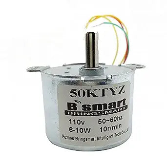 Bringsmart 50KTYZ 110V 1pm AC Synchronous Motor Slow Speed Reducer Motor
