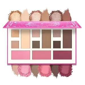 UCANBE Essential Face Palette, Eyeshadow & Contour & Blush & Brightening
